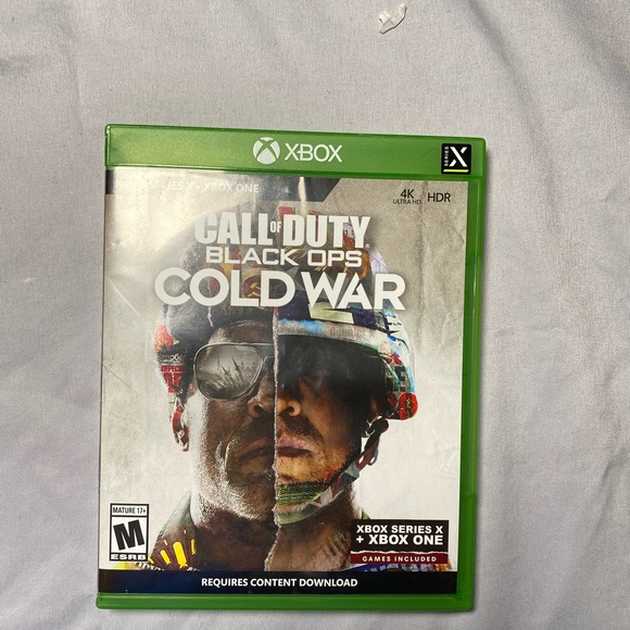 Xbox Other - Cold War Xbox One Disc Game